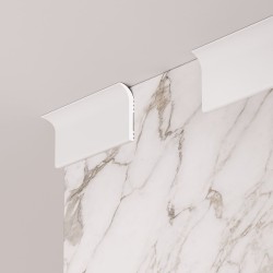 Плинтус под покраску Cosca Decor Экополимер PL001 2000×40×12