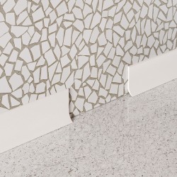 Плинтус под покраску Cosca Decor Экополимер PL002 2000×60×16