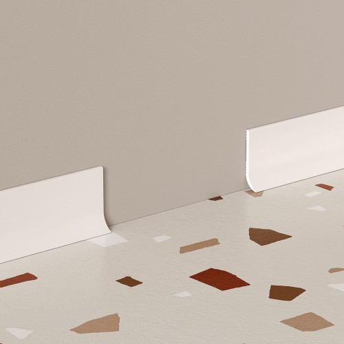 Плинтус под покраску Cosca Decor Экополимер PL002 2000×60×16