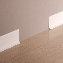 Плинтус под покраску Cosca Decor Экополимер PL003 2000×80×18