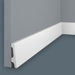 Плинтус под покраску Cosca Decor Экополимер PX045 2000×63×16