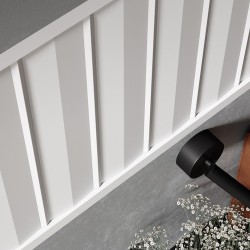 Плинтус под покраску Cosca Decor Экополимер PX045 2000×63×16