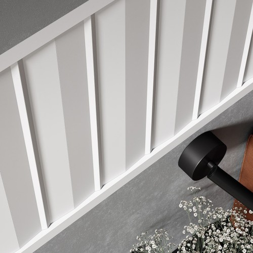 Плинтус под покраску Cosca Decor Экополимер PX045 2000×63×16