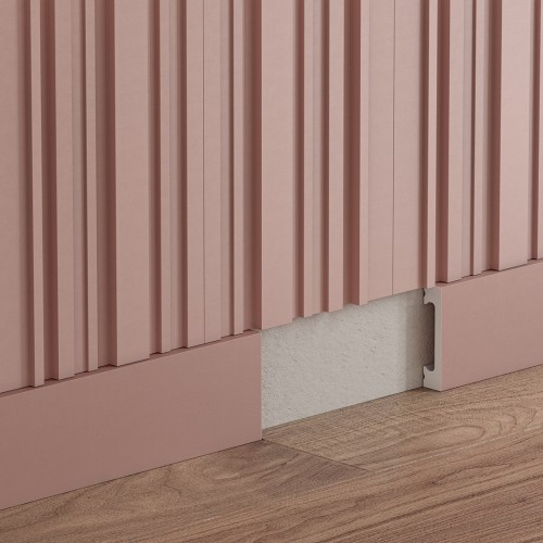 Плинтус под покраску Cosca Decor Экополимер PX050 2000×65×15