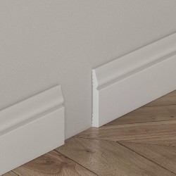 Плинтус под покраску Cosca Decor Экополимер PX031 2000×82×11