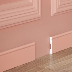 Плинтус под покраску Cosca Decor Экополимер PX032 2000×82×13