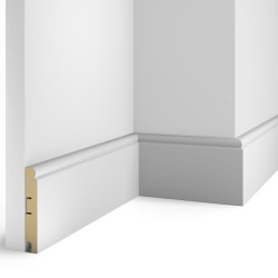 Плинтус МДФ под покраску Cosca Decor AP76 2400×100×16