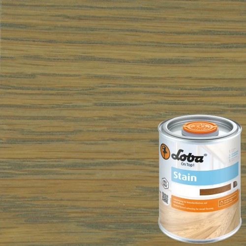 Морилка для дерева Loba Stain 11525 цвет 700150 Classic Grey Классический Серый 0,1 л