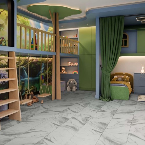 Кварцвиниловая плитка Damy Floor клеевая Ascent LVT Эверест Everest 124-1-LVT 912,4×455,2×2,5