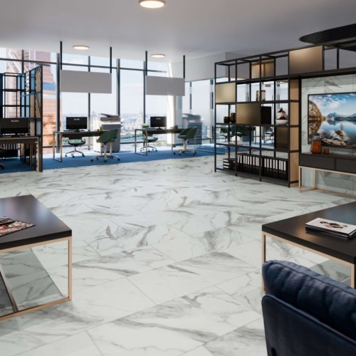 Кварцвиниловая плитка Damy Floor клеевая Ascent LVT Эверест Everest 124-1-LVT 912,4×455,2×2,5