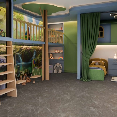 Кварцвиниловая плитка Damy Floor клеевая Ascent LVT Макалу Makalu LQ8132-2-LVT 912,4×455,2×2,5