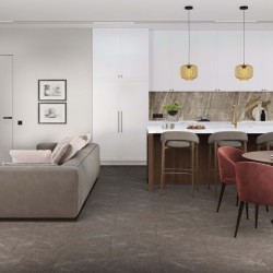 Кварцвиниловая плитка Damy Floor клеевая Ascent LVT Макалу Makalu LQ8132-2-LVT 912,4×455,2×2,5