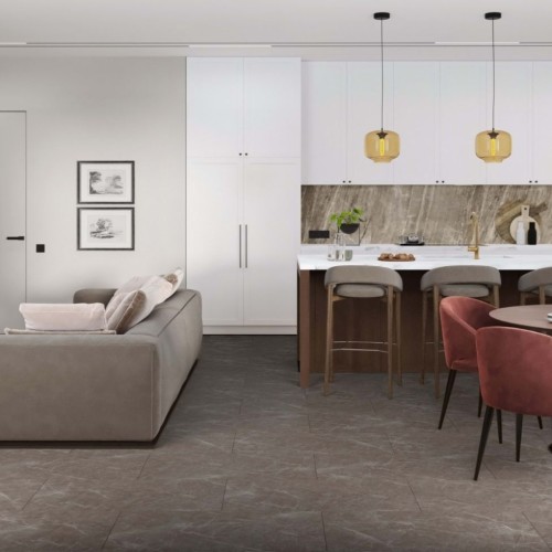 Кварцвиниловая плитка Damy Floor клеевая Ascent LVT Макалу Makalu LQ8132-2-LVT 912,4×455,2×2,5