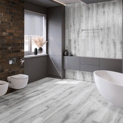 Кварцвиниловая плитка Damy Floor клеевая Family LVT Дуб Альпийский Alpine Oak 1536-2-LVT 1227×187×2,5