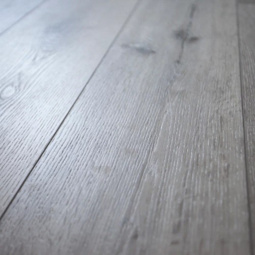 Кварцвиниловая плитка Damy Floor клеевая Family LVT Дуб Состаренный Серый Aged Gray Oak T7020-5D-LVT 1227×187×2,5