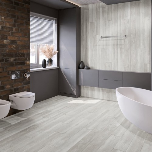 Кварцвиниловая плитка Damy Floor клеевая Family LVT Дуб Зимний Winter Oak TCM304-3-LVT 1227×187×2,5