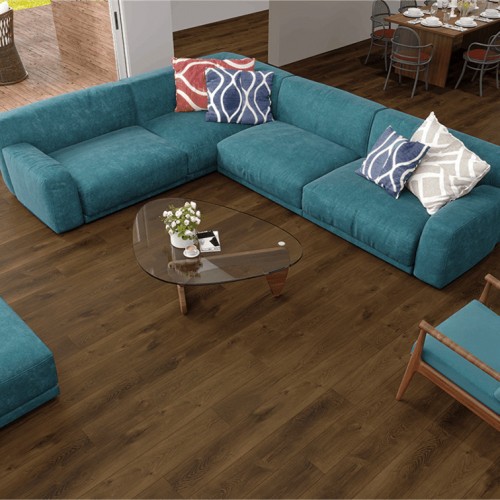 Кварцвиниловая плитка Alpine Floor клеевая Liberty Loose Lay Дуб Натуральный Изысканный ECO 23-4 1227×187×5