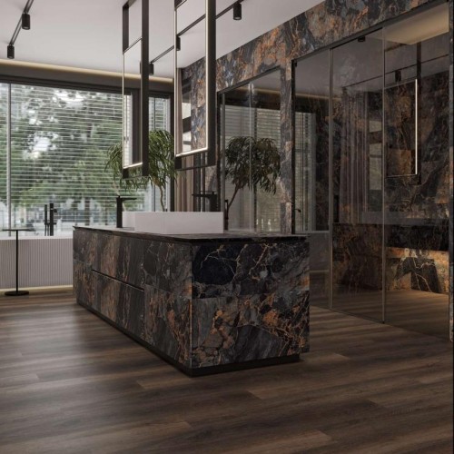 Кварцвиниловая плитка Alpine Floor клеевая Ultra Дуб Левитан ЕСО 5-43 1219,2×184,15×2