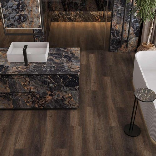 Кварцвиниловая плитка Alpine Floor клеевая Ultra Дуб Левитан ЕСО 5-43 1219,2×184,15×2