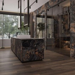 Кварцвиниловая плитка Alpine Floor клеевая Ultra Дуб Левитан ЕСО 5-43 1219,2×184,15×2