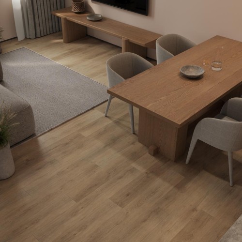 Кварцвиниловая плитка Alpine Floor клеевая Easy Line Дуб Рейсдал ЕСО 3-41 1219,2×184,15×3