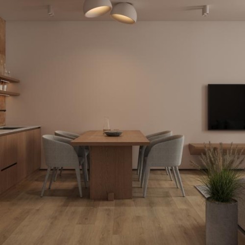 Кварцвиниловая плитка Alpine Floor клеевая Easy Line Дуб Рейсдал ЕСО 3-41 1219,2×184,15×3