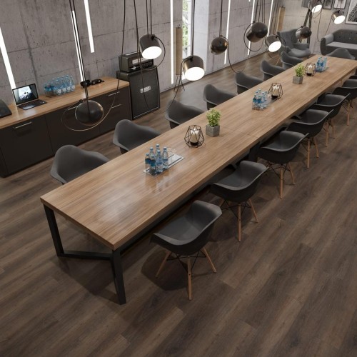 Кварцвиниловая плитка Alpine Floor клеевая Easy Line Дуб Левитан ЕСО 3-43 1219,2×184,15×3