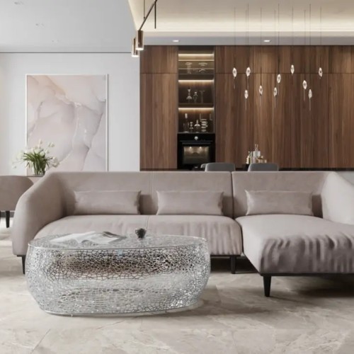 Кварцвиниловая плитка Vinilam клеевая Ceramo Stone Glue Тосканский Камень 91902 950×475×2,5