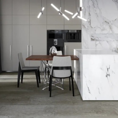 Кварцвиниловая плитка Vinilam клеевая Ceramo Stone Glue Португальский Камень 91905 950×475×2,5