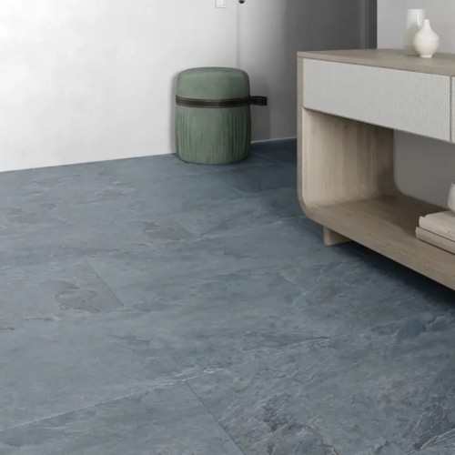 Кварцвиниловая плитка Vinilam клеевая Ceramo Stone Glue Мальтийский Базальт 91907 950×475×2,5