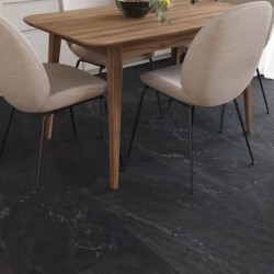 Кварцвиниловая плитка Vinilam клеевая Ceramo Stone Glue Неаполитанский Черный 91910 950×475×2,5