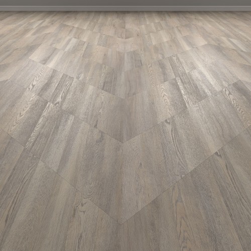 Кварцвиниловая плитка Vinilam клеевая Parquet Chevron Glue Шеврон Шампань RI153616CL4 французская елка 690×115×2,5