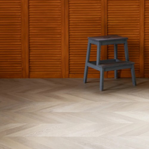 Кварцвиниловая плитка Vinilam клеевая Parquet Chevron Glue Шеврон Сезар RI4445118CL4 французская елка 690×115×2,5