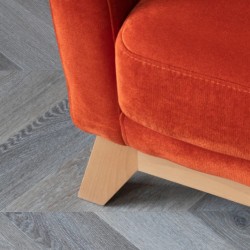 Кварцвиниловая плитка Vinilam клеевая Parquet Chevron Glue Шеврон Легран RI444515CL4 французская елка 690×115×2,5