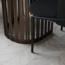 Кварцвиниловая плитка Vinilam клеевая Parquet Chevron Glue Шеврон Бриссак RI4777CL7 французская елка 690×115×2,5