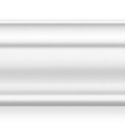 Потолочный плинтус под покраску Decomaster Дюропрофиль D152ДМ 2000×25×85