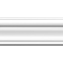 Потолочный плинтус под покраску Decomaster Дюропрофиль D152ДМ 2000×25×85