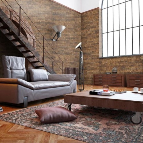 Пробковая стеновая панель Corkstyle Corkbrick Pietra Naturale 800×250×22