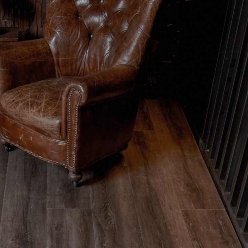 Кварцвиниловый SPC ламинат Vinilam Ceramo Cork Дуб Лугано 8890-EIR 1520×225×8