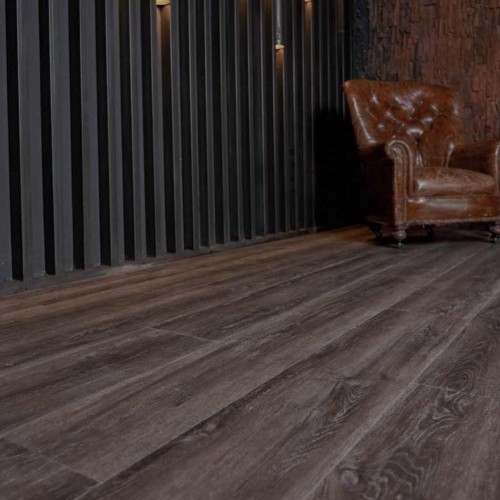 Кварцвиниловый SPC ламинат Vinilam Ceramo Cork Дуб Лугано 8890-EIR 1520×225×8