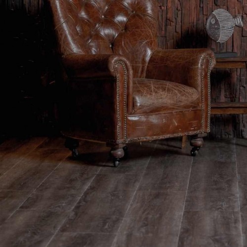 Кварцвиниловый SPC ламинат Vinilam Ceramo Cork Дуб Лугано 8890-EIR 1520×225×8