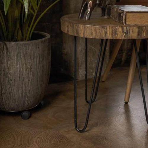 Кварцвиниловый SPC ламинат Vinilam Ceramo Stone Дуб Натуральный 61601 940×470×8