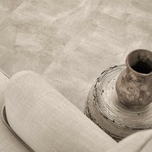 Кварцвиниловый SPC ламинат Vinilam Ceramo Stone Бетонная смесь 61603 940×470×8