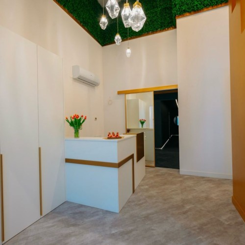 Кварцвиниловый SPC ламинат Vinilam Ceramo Stone Цемент Светлый 71614 940×470×8