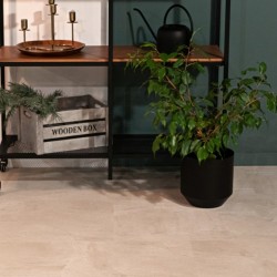 Кварцвиниловый SPC ламинат Vinilam Ceramo Stone Бетон Белый 71615 940×470×8