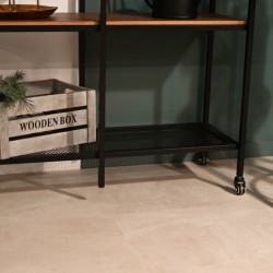 Кварцвиниловый SPC ламинат Vinilam Ceramo Stone Бетон Белый 71615 940×470×8