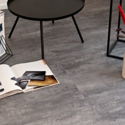 Кварцвиниловый SPC ламинат Vinilam Ceramo Stone Цемент Серый 71616 940×470×8