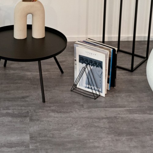 Кварцвиниловый SPC ламинат Vinilam Ceramo Stone Цемент Серый 71616 940×470×8