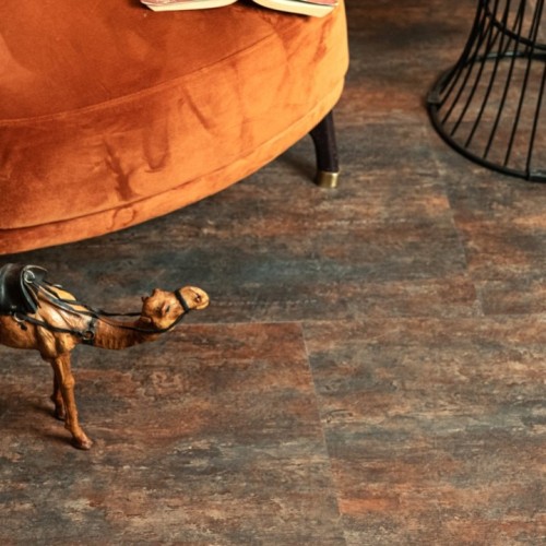 Кварцвиниловый SPC ламинат Vinilam Ceramo Stone Керамическая Сталь 71617 940×470×8