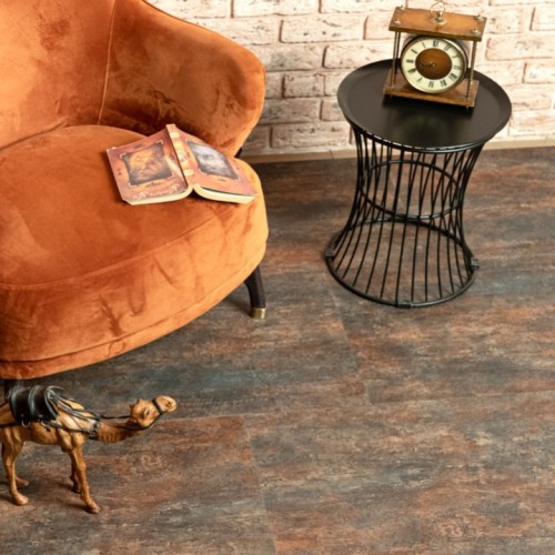 Кварцвиниловый SPC ламинат Vinilam Ceramo Stone Керамическая Сталь 71617 940×470×8